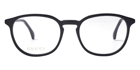 gucci gg055 occhiale|Gucci™ GG0551O 005 52 Black Eyeglasses .